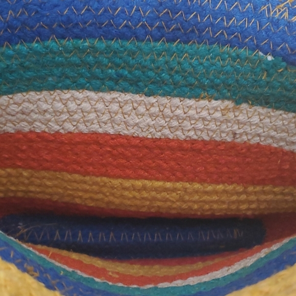 America & Beyond Rope Colorblock Mini Purse - Picture 2 of 6